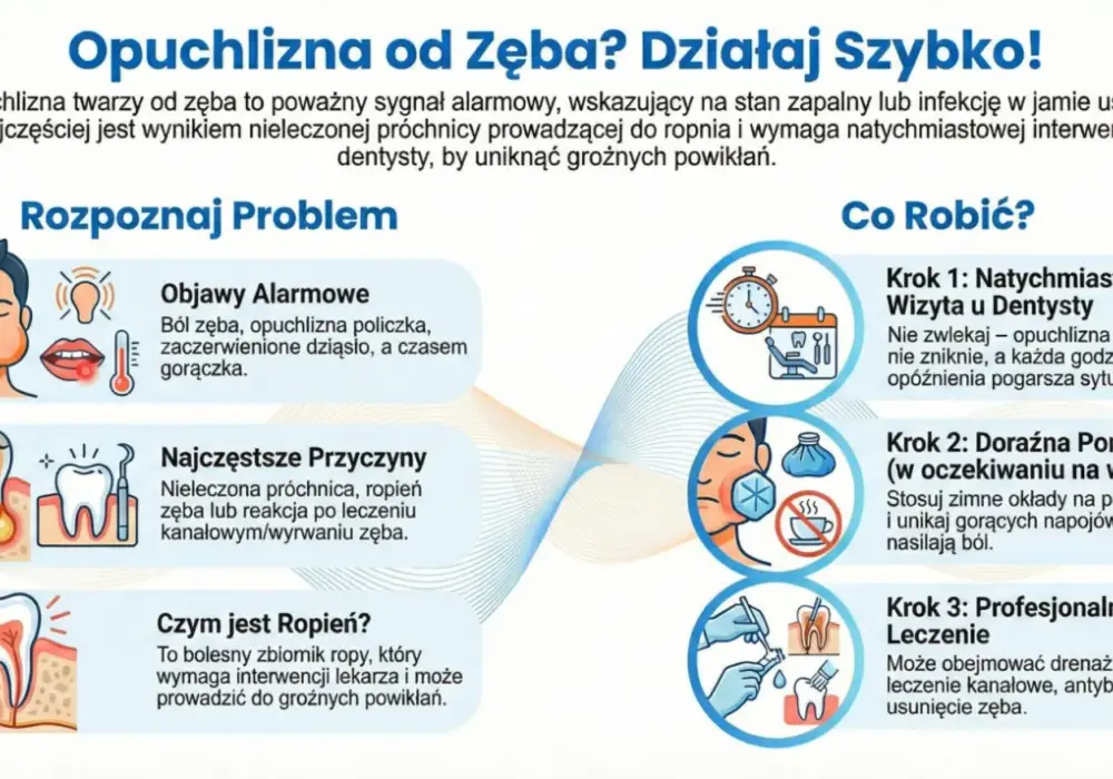 Spuchnięty policzek od zęba - Kiedy domowe sposoby nie wystarczą?