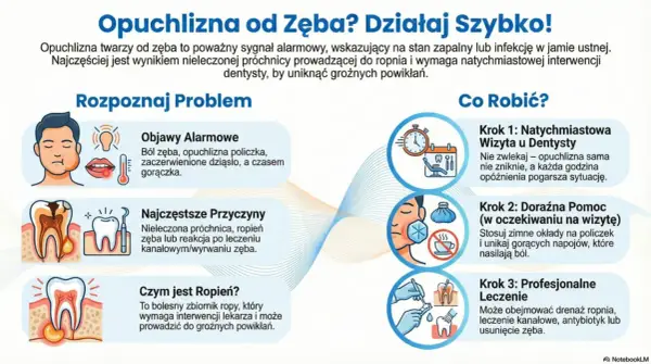 Spuchnięty policzek od zęba - Kiedy domowe sposoby nie wystarczą?
